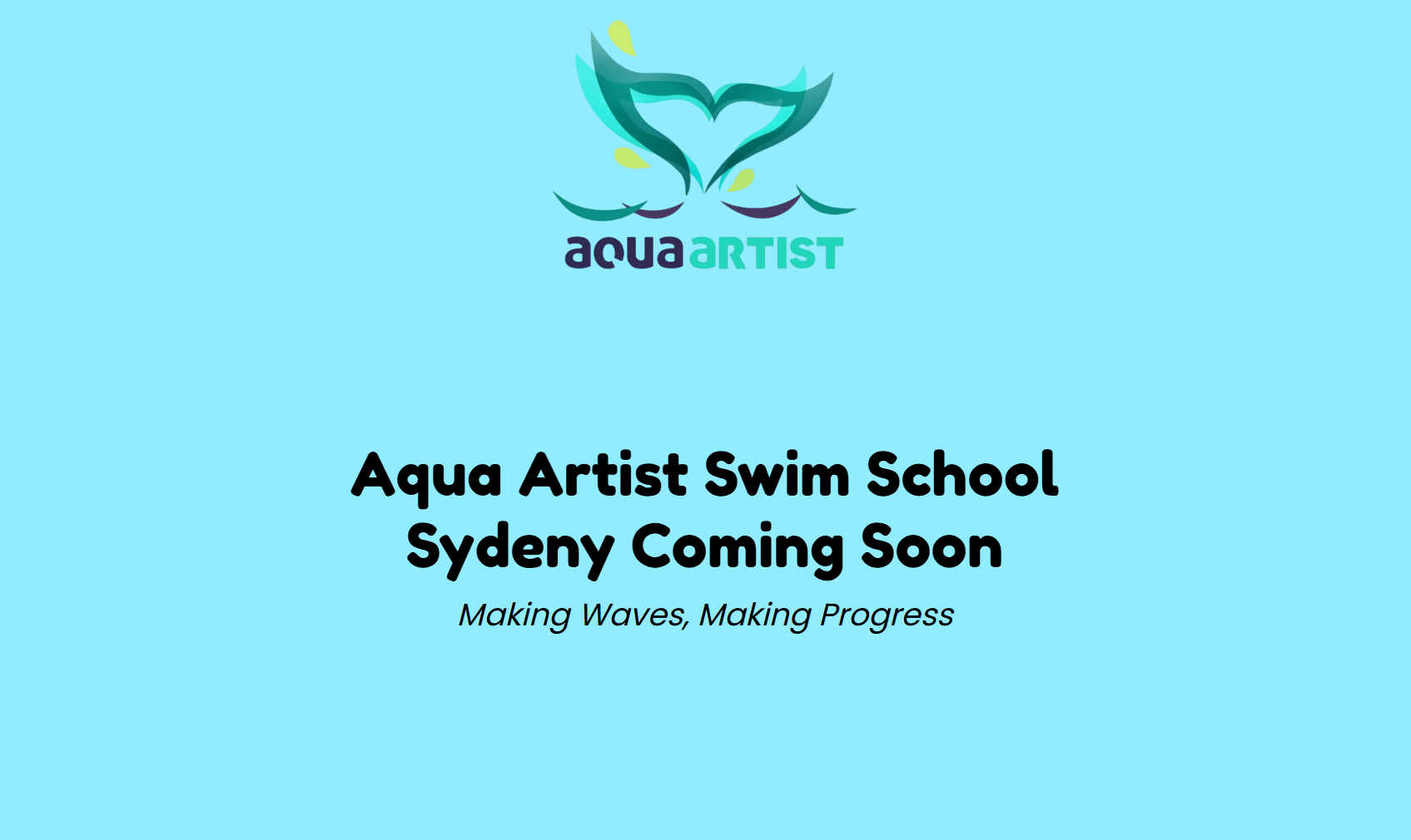 Aqua Artist Coming Soon